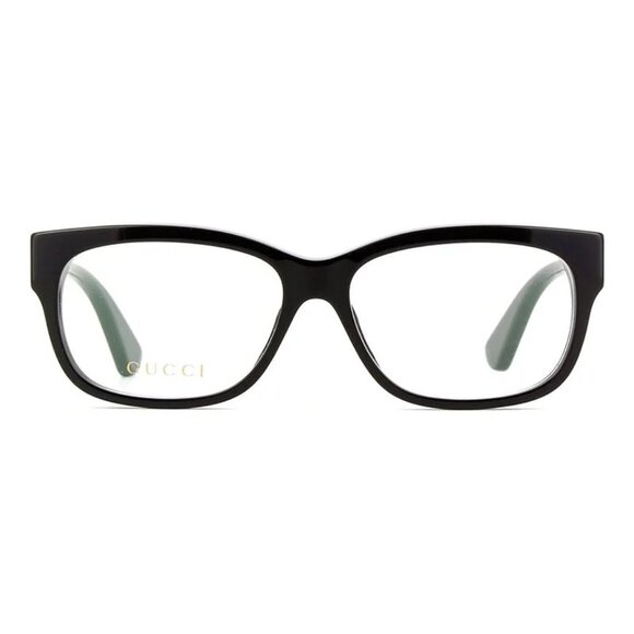 NEW GUCCI EYEGLASSES BLACK UNISEX EYEWEAR GUCCI GG0278O 011 - Picture 3 of 4